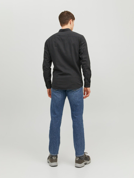 Jack & Jones Sötétzöld Jack & Jones Gingham kockás férfi ing