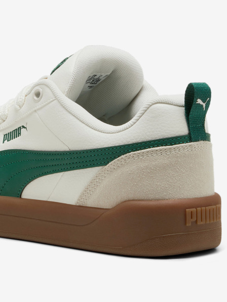 Puma Zöld és krémszínű férfi tornacipő velúr részletekkel Puma Park Lifestyle OG