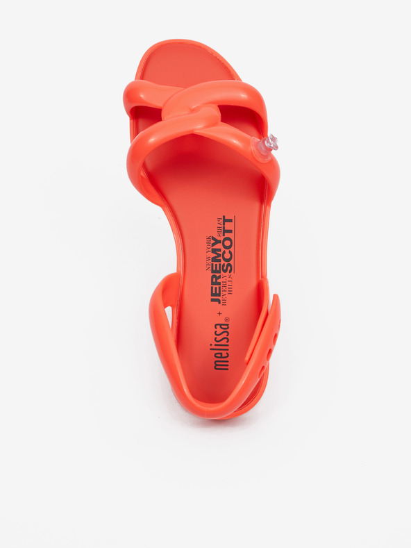 Melissa Korall Női Melissa csőszandál + Jeremy Scott