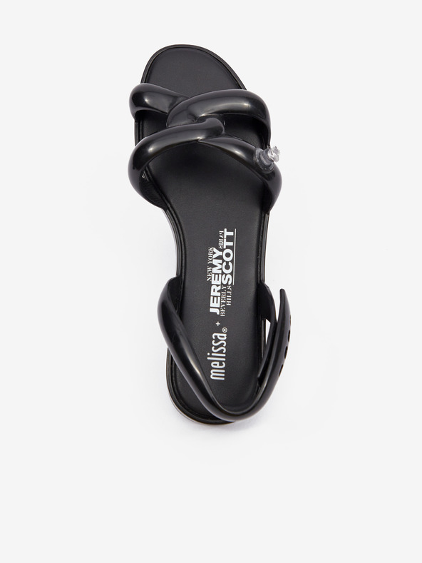 Melissa Fekete női Melissa csőszandál + Jeremy Scott