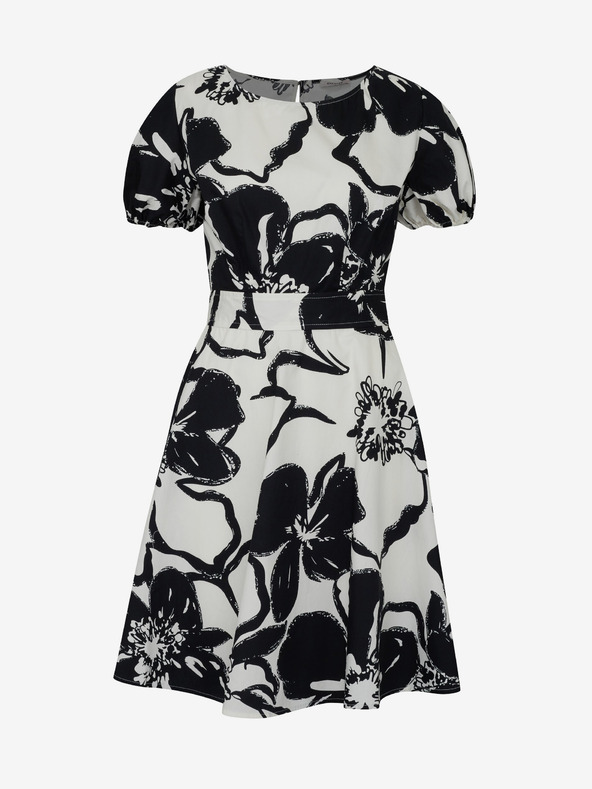 Orsay ORSAY fekete mintás női ruha