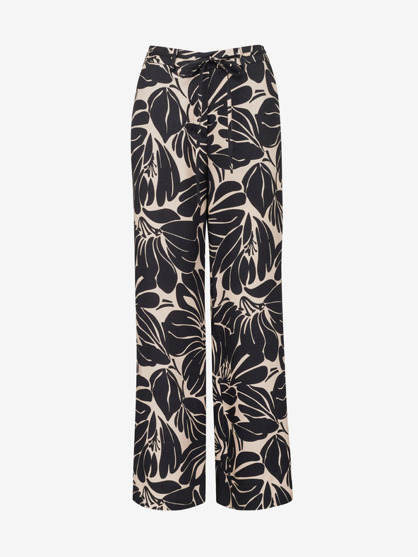 Orsay ORSAY fekete mintás női nadrág