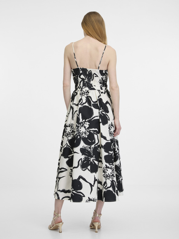 Orsay ORSAY fekete mintás női ruha