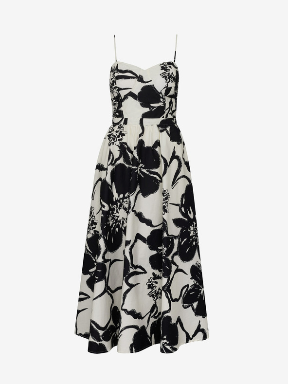 Orsay ORSAY fekete mintás női ruha