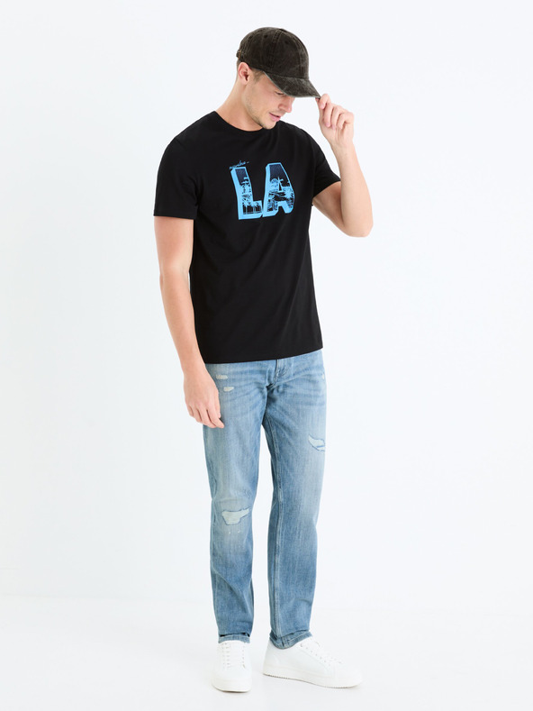 Celio Kék férfi szűk szabású farmer Celio Gostroy