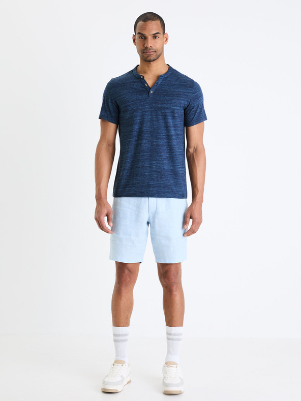 Celio Sötétkék férfi csíkos Celio Cegeti póló