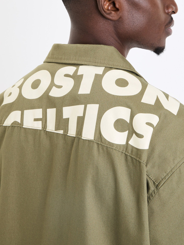 Celio Khaki színű férfi Celio Boston Celtics póló