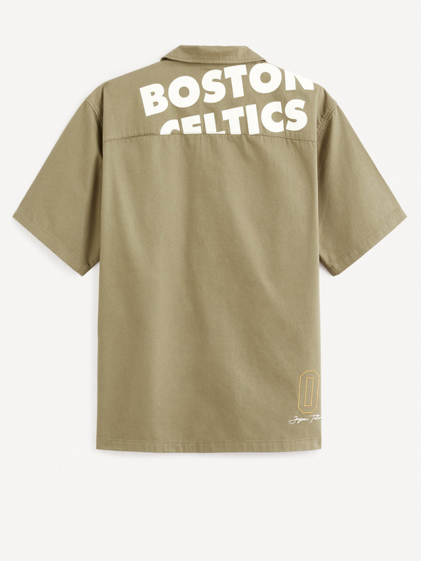Celio Khaki színű férfi Celio Boston Celtics póló