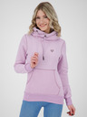 Alife and Kickin Világos lila női kapucnis pulóver Alife and Kickin