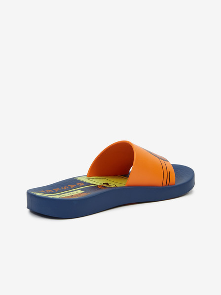 Ipanema Narancssárga és kék fiú Ipanema Urban Slide Kids papucsok