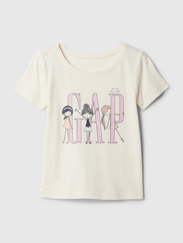 GAP Baby póló Gap logóval GAP