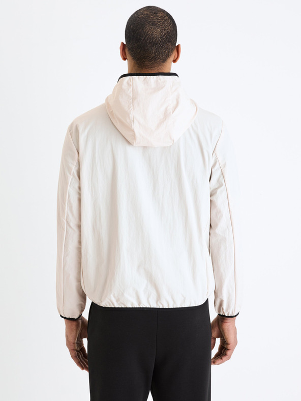 Celio Fehér férfi Celio Gutrack kapucnis kabát