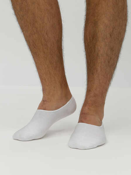 Jack & Jones Öt pár fehér színű Jack & Jones Basic alacsony zokni készlet