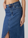 Vero Moda Kék Női farmer midi szoknya Vero Moda Veri Vero Moda Veri