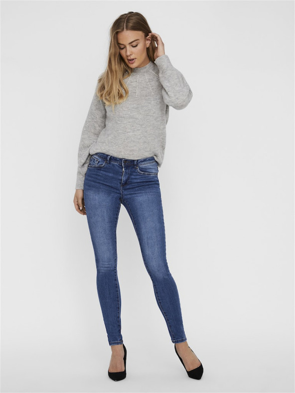 Vero Moda Kék női skinny fit farmer VERO MODA Tanya Tanya