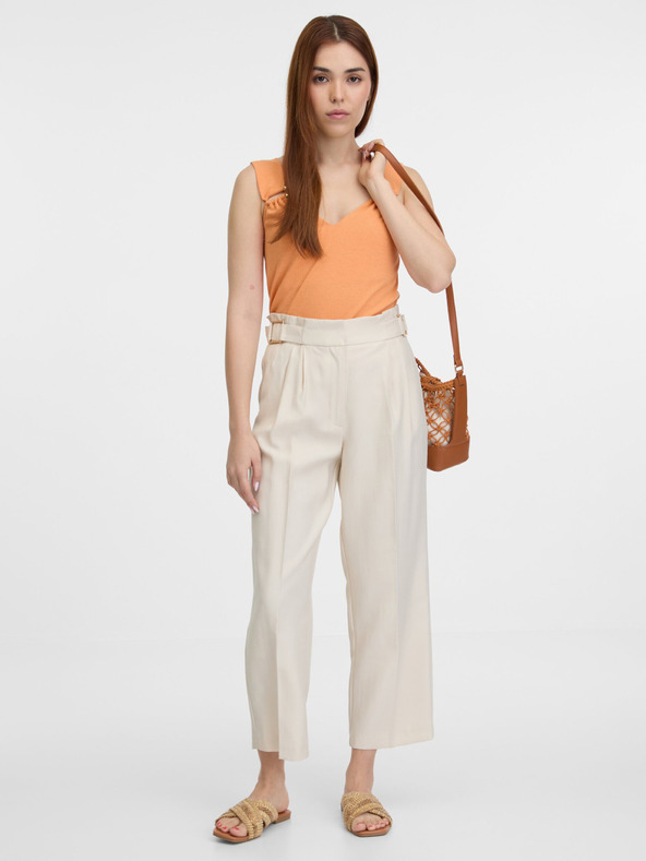 Orsay ORSAY bézs női széles nadrág