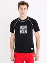 Celio Fekete férfi sport póló Celio Marvel Iron Man sportpóló