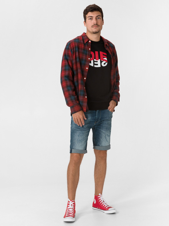 Diesel Fekete férfi Diesel Girk melegítőfelső