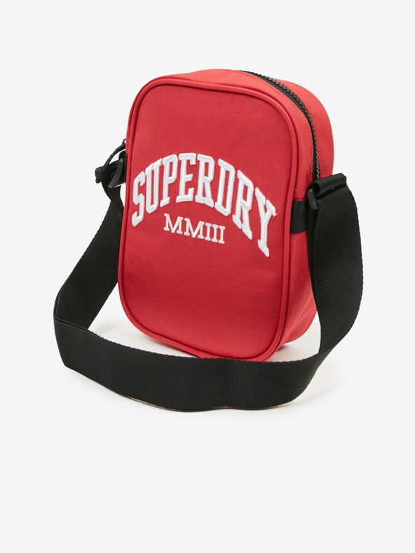 SuperDry Piros férfi kis kereszt alakú kereszt alakú táska Superdry Side Bag