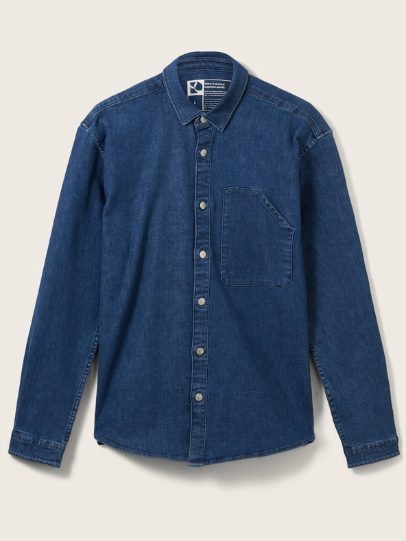 Tom Tailor Denim Kék férfi Tom Tailor farmer ing