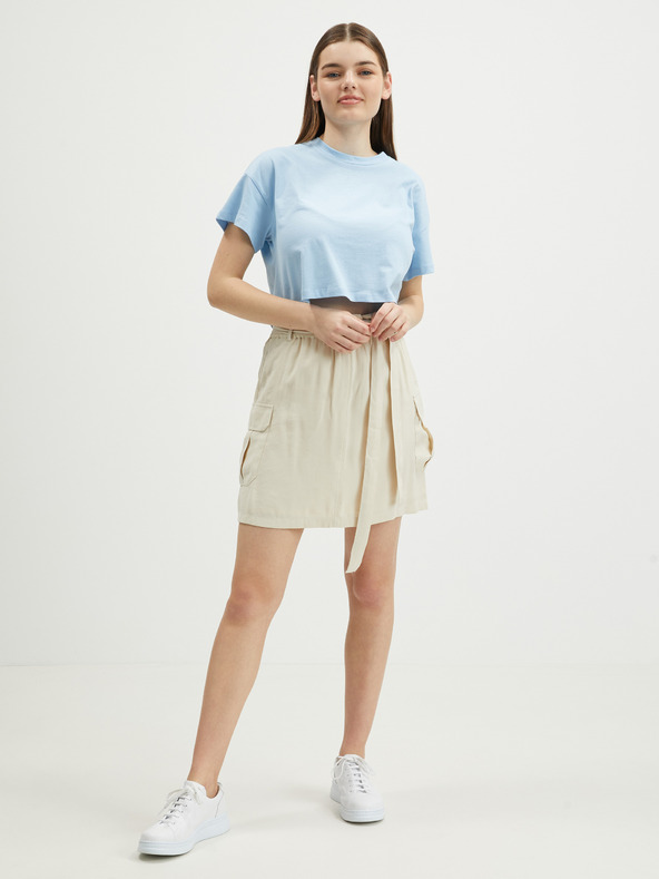 Vero Moda Krémszínű szoknya VERO MODA Venus