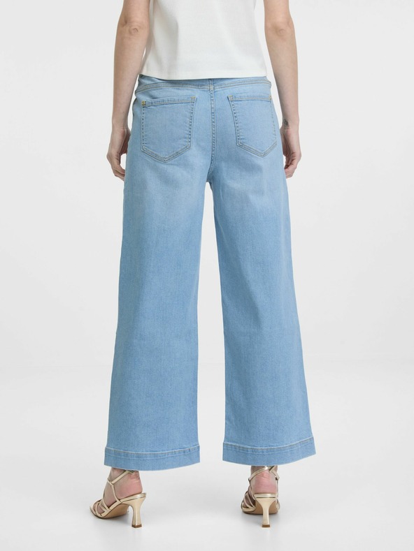 Orsay ORSAY világoskék széles szárú női farmernadrág