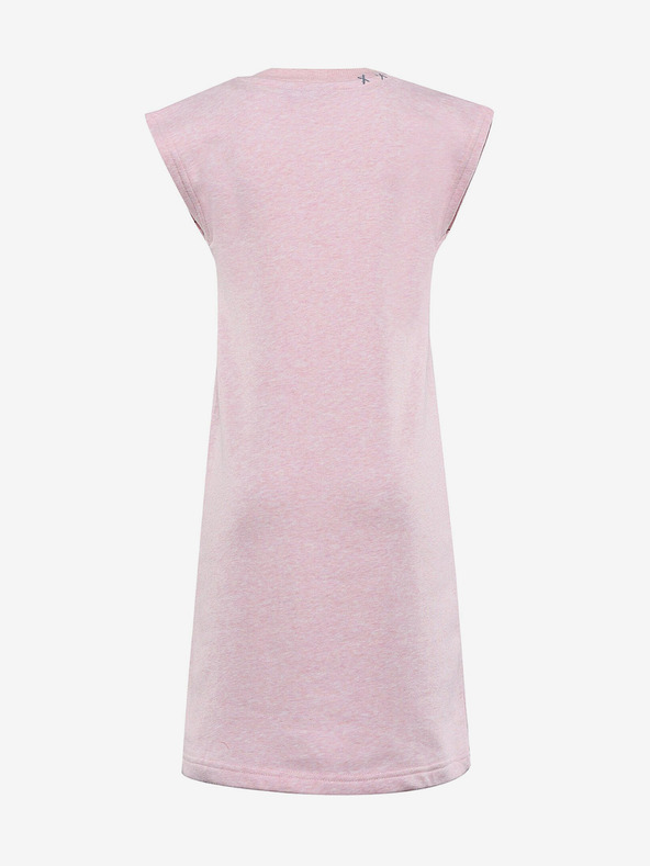 ALPINE PRO Rózsaszín Alpine Pro lány ruha HUDERO