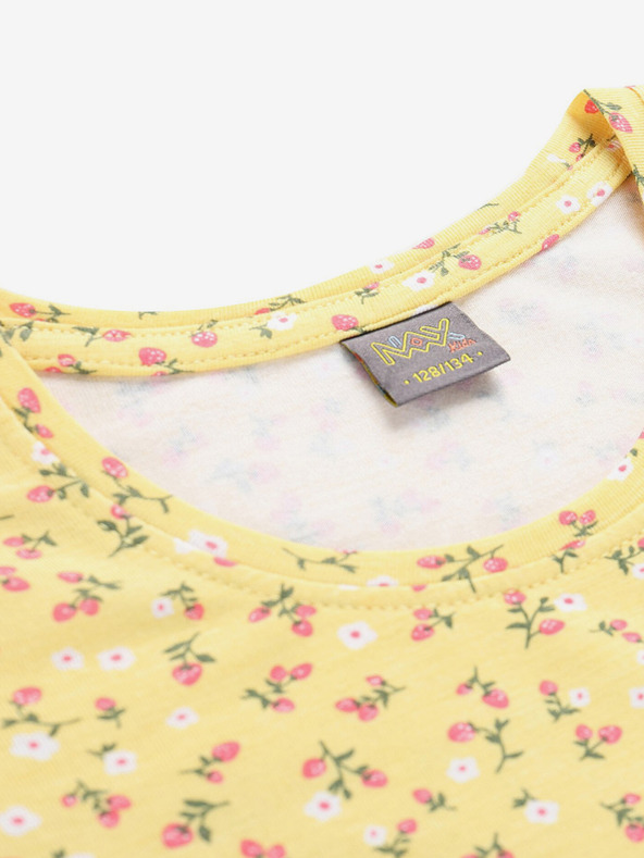 NAX Sárga lány ruha NAX Lefo