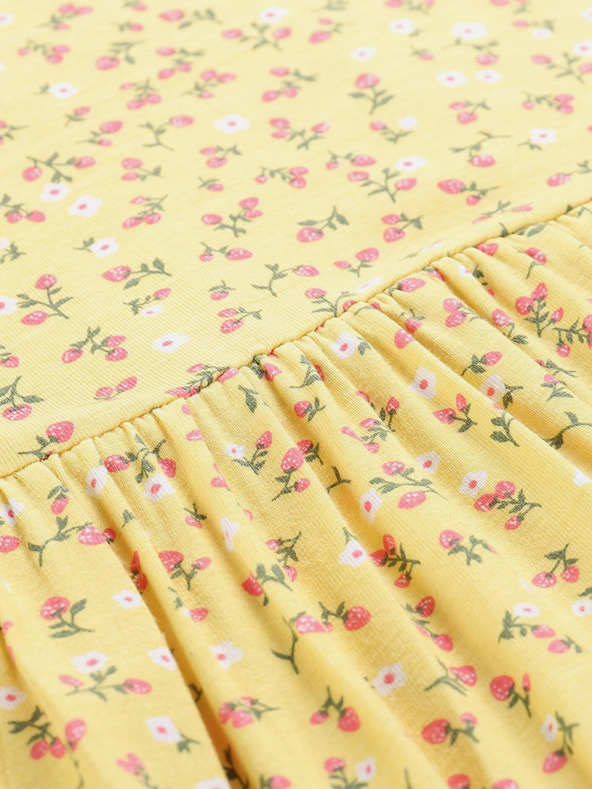 NAX Sárga lány ruha NAX Lefo