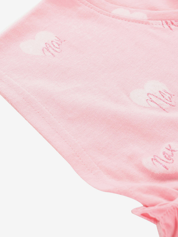 NAX Rózsaszín lányoknak mintás ruha NAX Eseqo