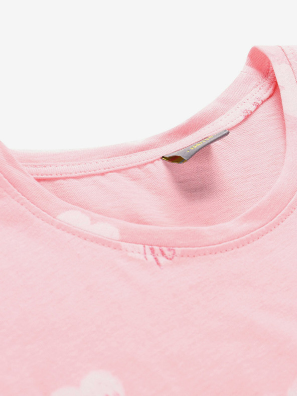 NAX Rózsaszín lányoknak mintás ruha NAX Eseqo