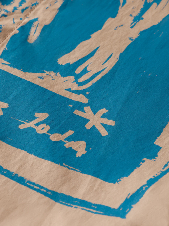 Scotch & Soda Férfi bézs színű, nyomtatott ing Scotch & Soda