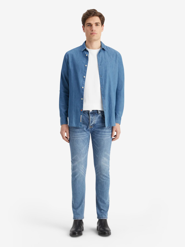Scotch & Soda Kék farmer férfi ing Scotch & Soda