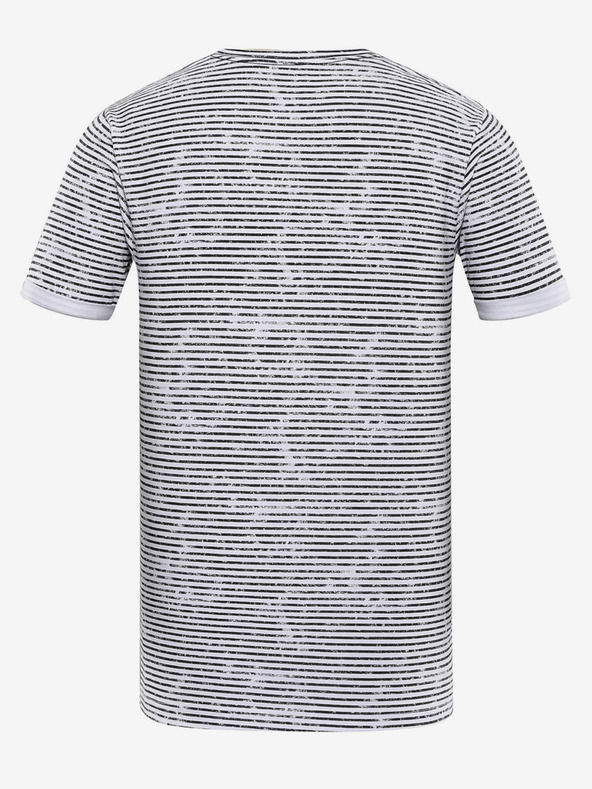 NAX Fekete férfi NAX Ovex mintás férfi póló