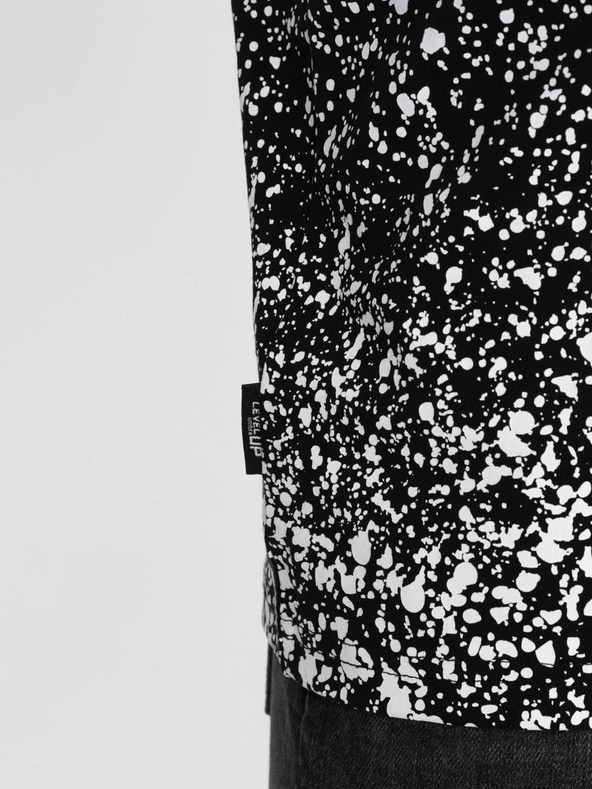 Ombre Clothing Fekete férfi nyomtatott tank top Ombre ruházat