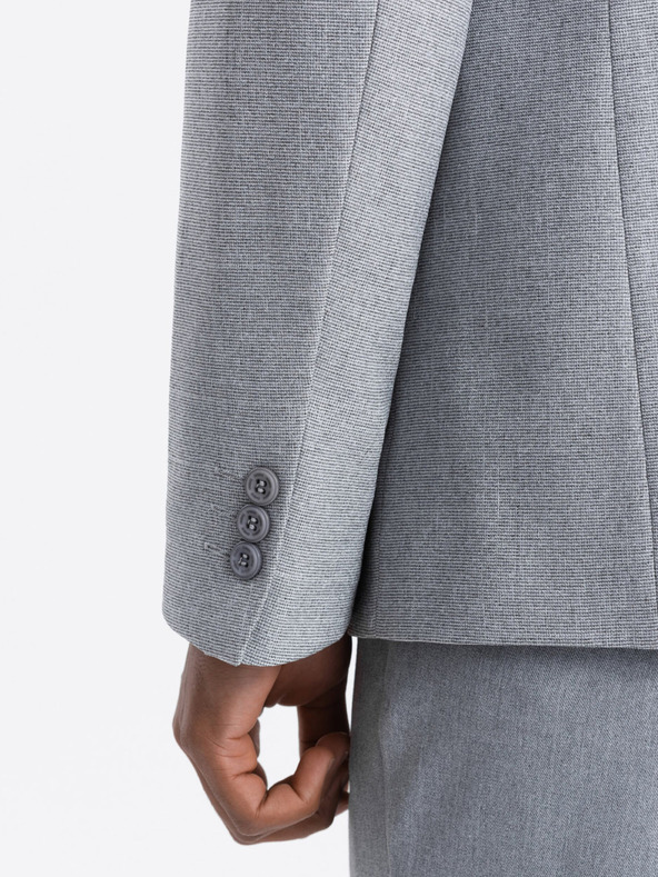 Ombre Clothing Szürke férfi zakó Ombre Ruházat