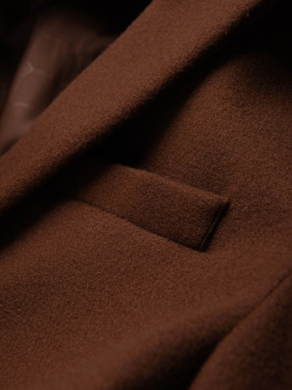 Ombre Clothing Barna férfi zakó Ombre Ruházat