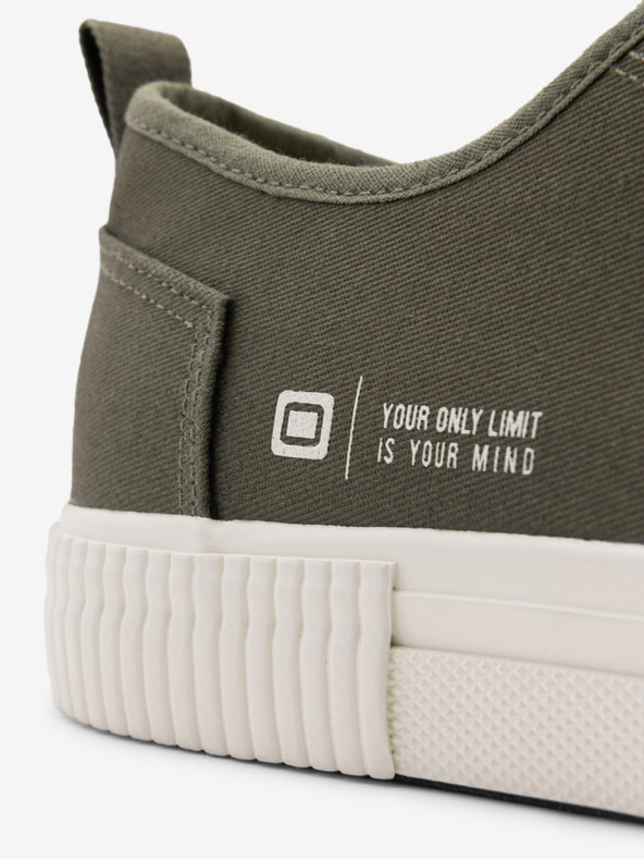 Ombre Clothing Zöld férfi alap tornacipő Ombre Clothing Classic