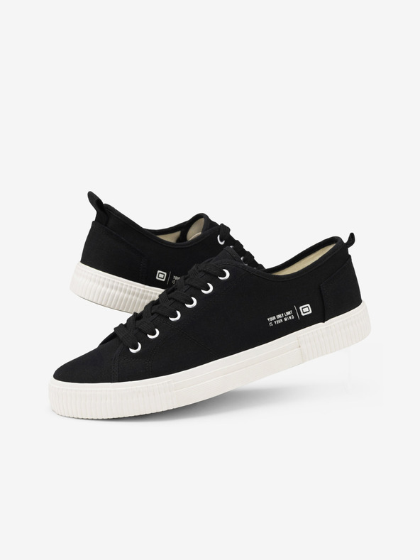 Ombre Clothing Fekete férfi alap edzőcipő Ombre Clothing Classic