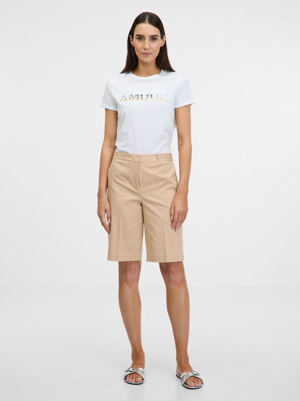 Orsay ORSAY fehér női rövid ujjú póló