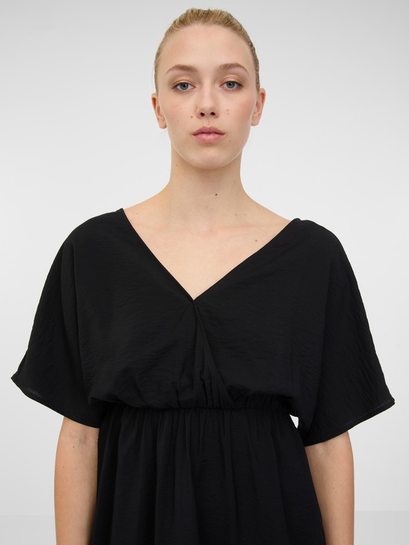 Orsay ORSAY fekete női rövid ruha