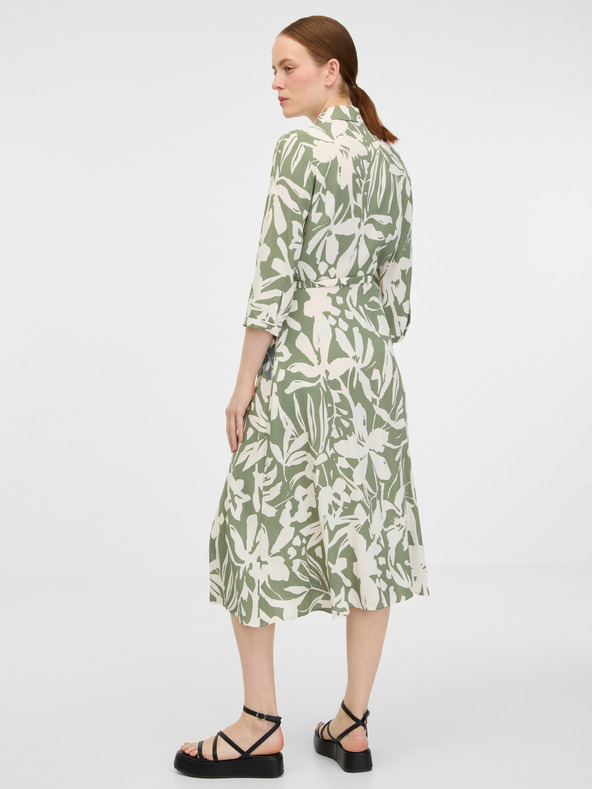 Orsay ORSAY khaki női midi ingruha