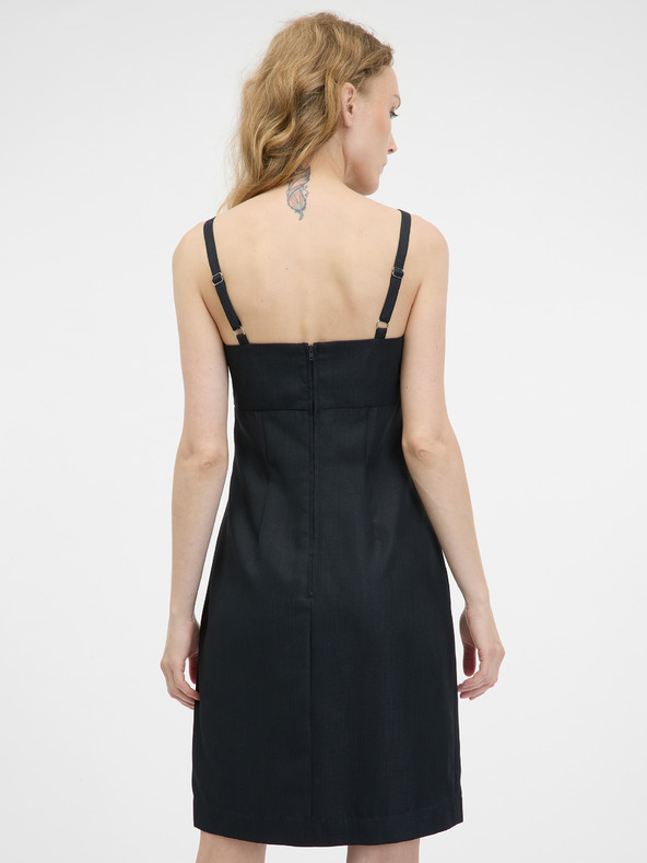 Orsay ORSAY fekete női rövid ruha