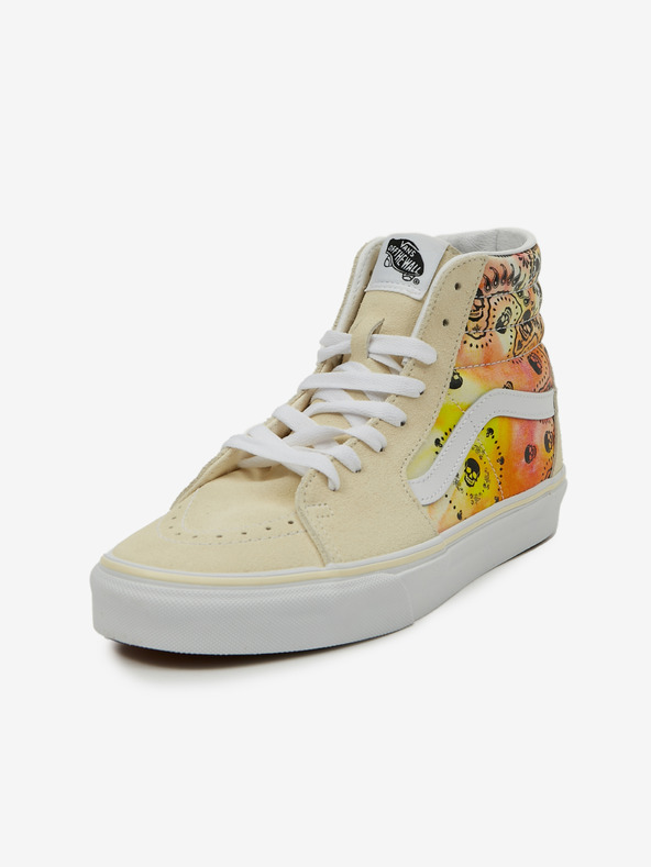 Vans Krémszínű női boka edzőcipő Vans Sk8-Hi Orng