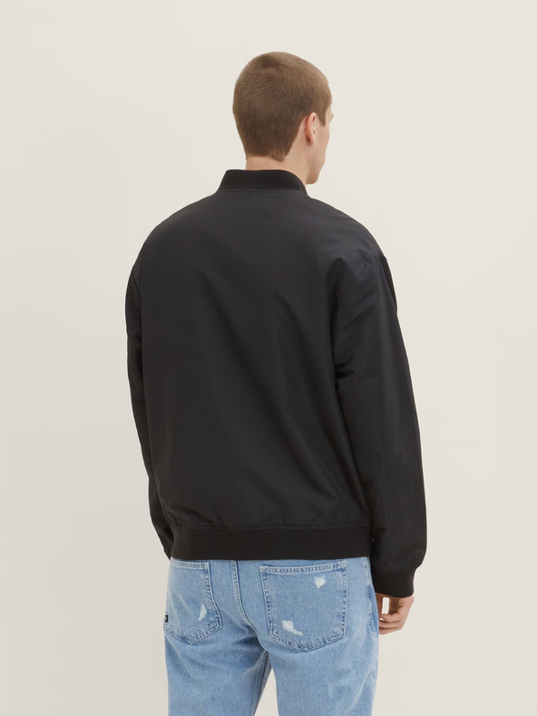 Tom Tailor Denim Fekete férfi bomber Tom Tailor Denim