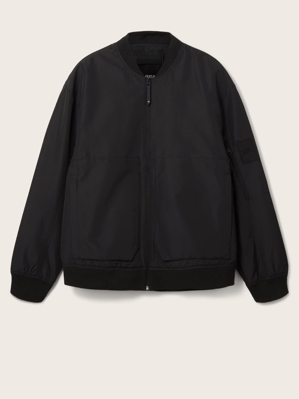 Tom Tailor Denim Fekete férfi bomber Tom Tailor Denim