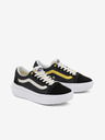 Vans Fekete női VANS UA Old Skool Overt CC platform tornacipő VANS UA Old Skool Overt CC platform tornacipő