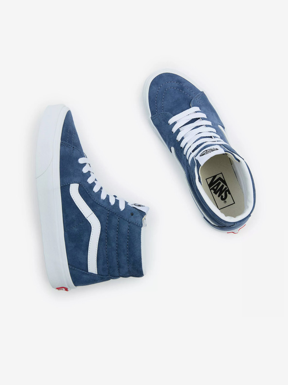 Vans Kék női szarvasbőr bokacipő VANS SK8-Hi