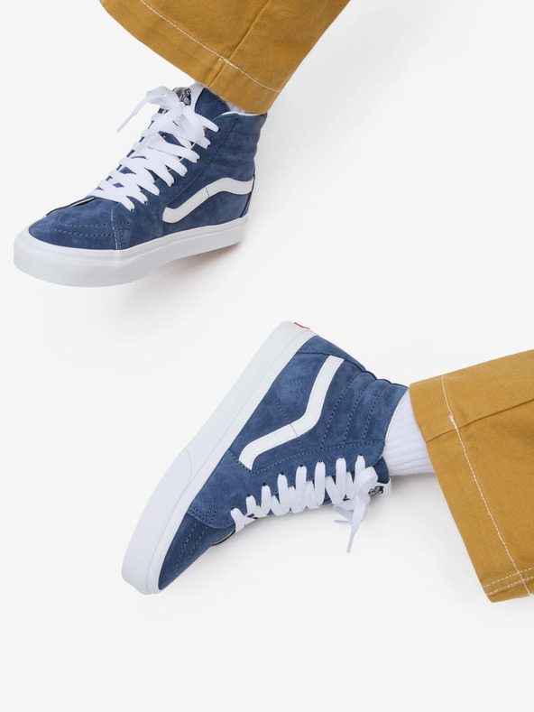 Vans Kék női szarvasbőr bokacipő VANS SK8-Hi
