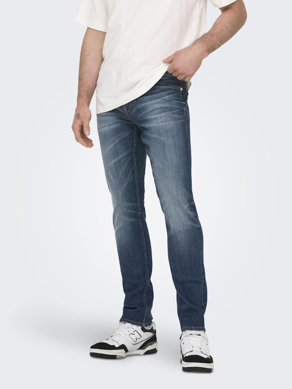 ONLY & SONS Kék férfi karcsú farmer ONLY & SONS